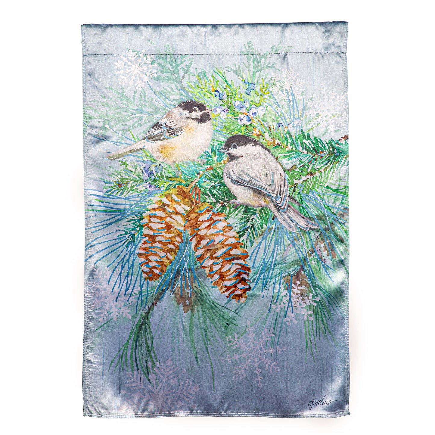 House Flag - Winter Frost Lustre