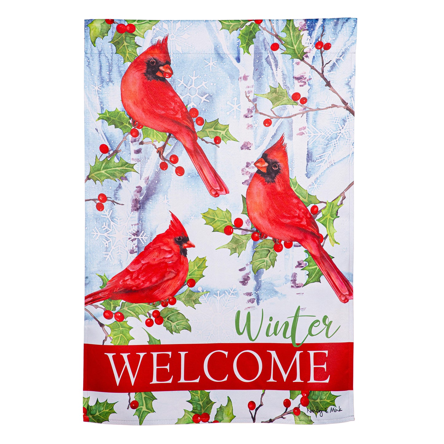 House Flag - Winter Visit