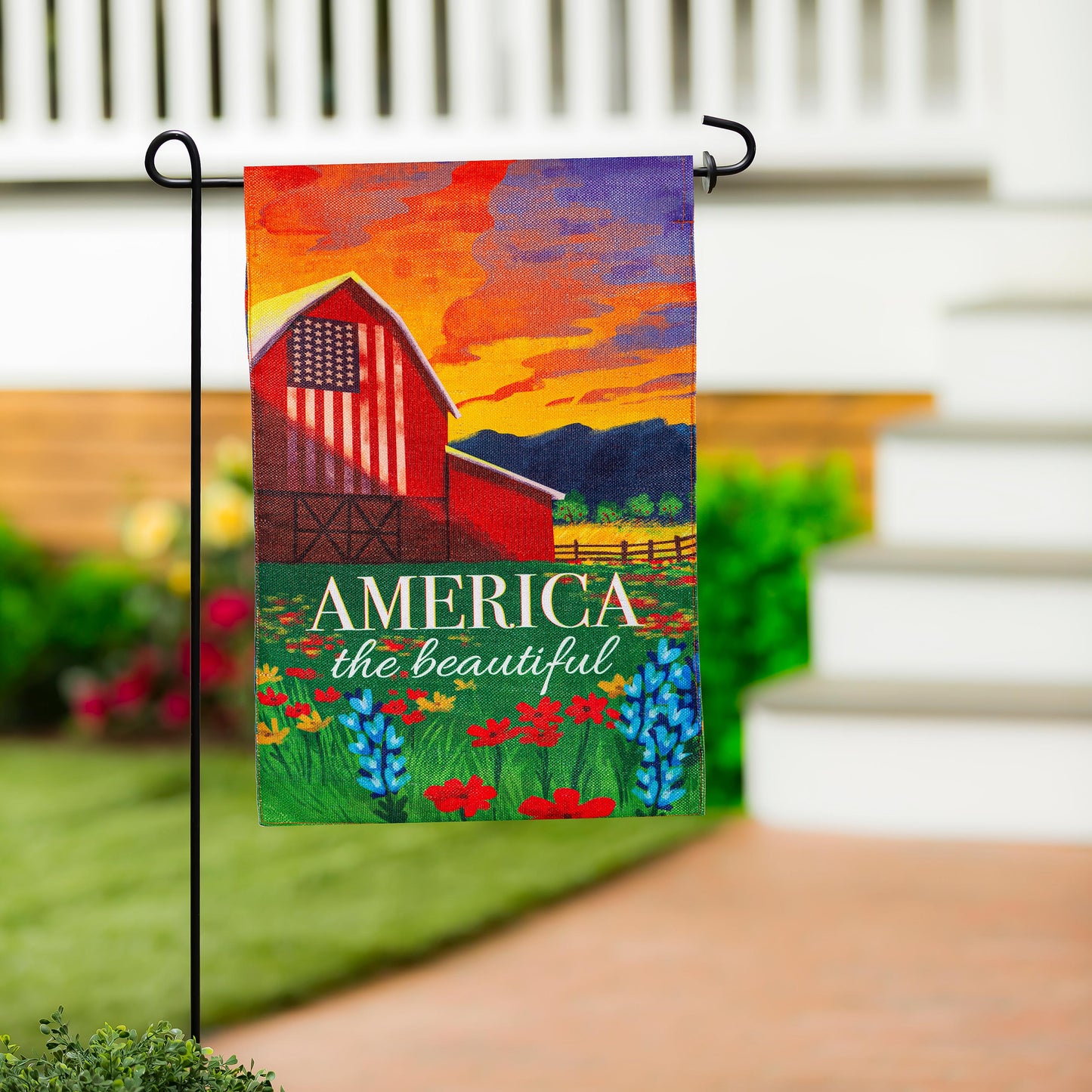 Garden Flag - America the Beautiful