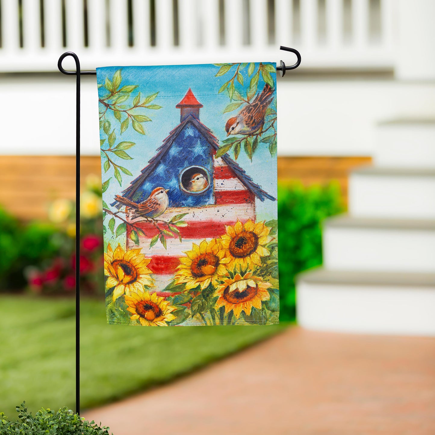 Garden Flag - Stars & Sparrows