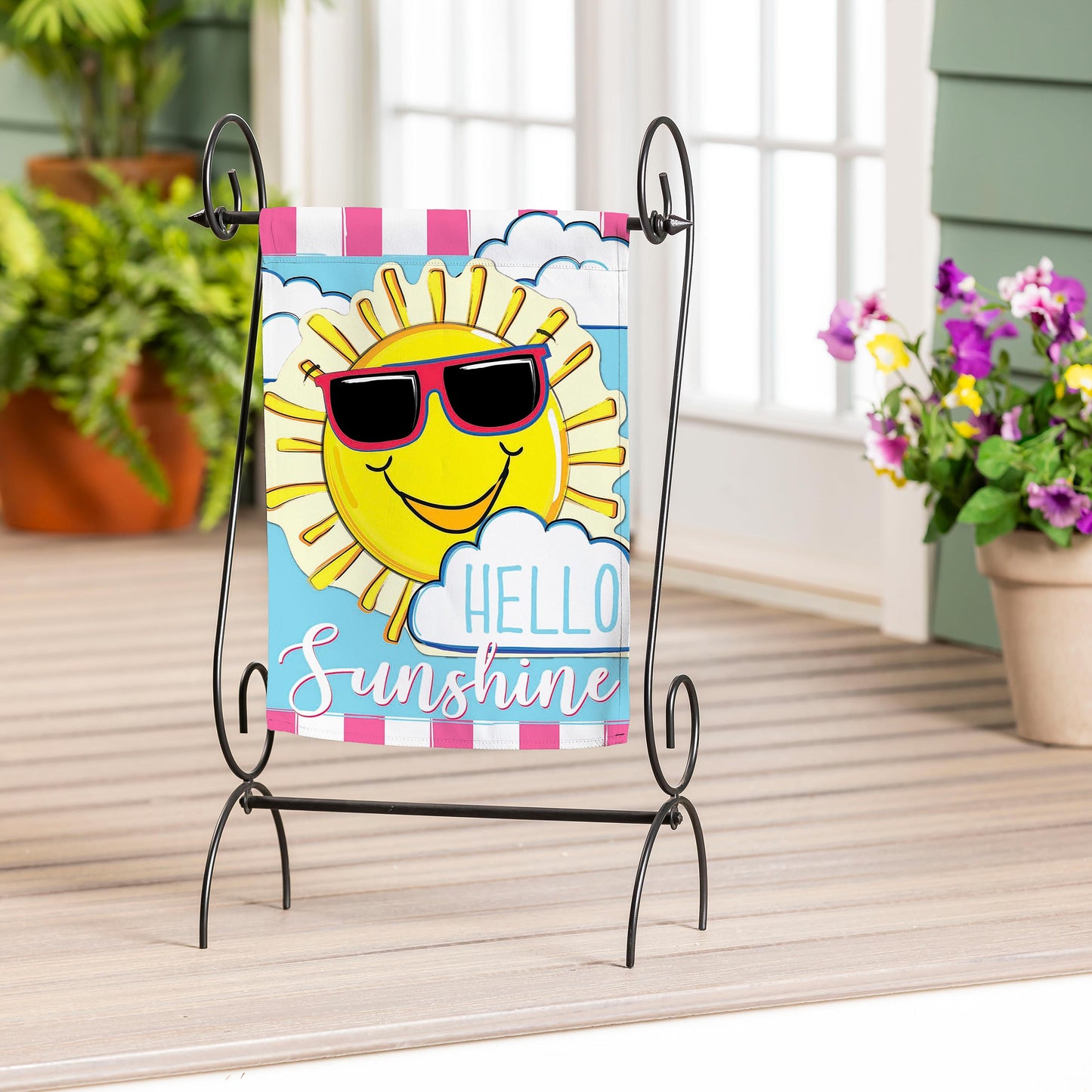 Garden Flag - Hello Sunshine