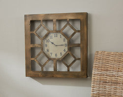 Gate Metal Wall Clock