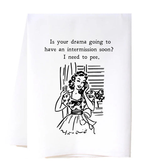 Tea Towel - Drama Intermission
