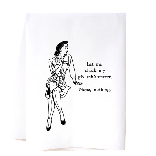 Tea Towel - Let Me Check