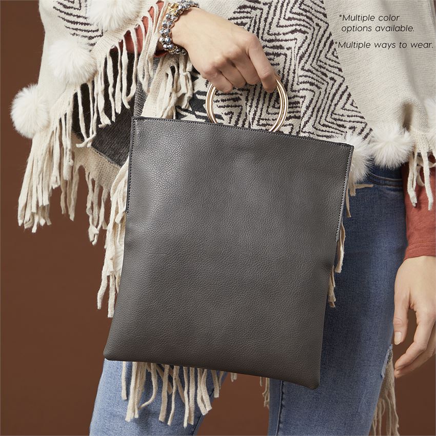 Vita Clutch - Grey