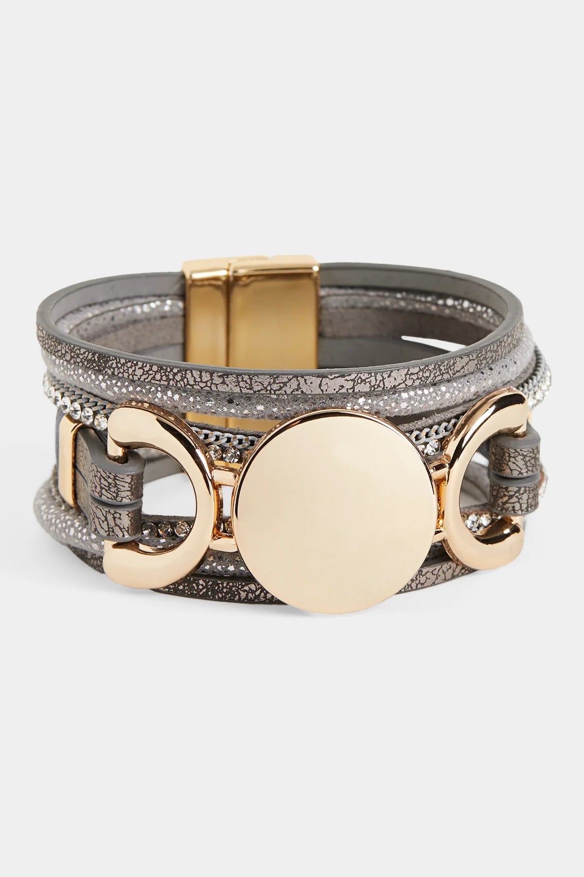 Margot Magnetic Bracelet - Grey