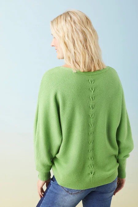 Relaxed Ciana Sweater - Lime
