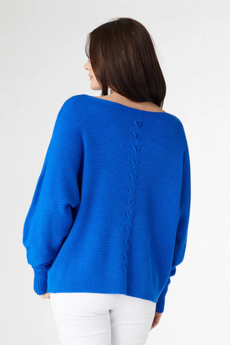 Relaxed Ciana Sweater - Blue