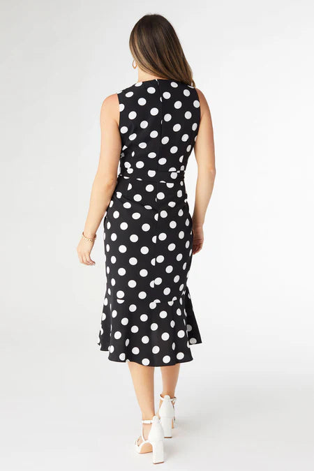 Cynthia Polka Dot Dress