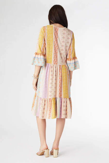 Willow Light Pastel Dress - Paisley