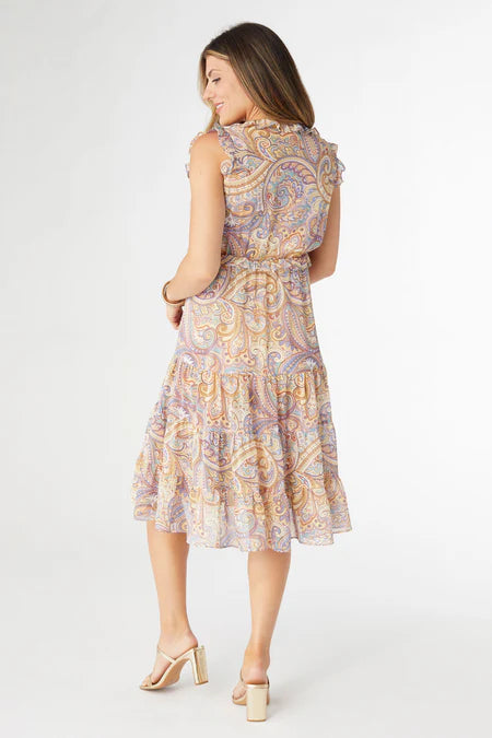 Florence Chiffon Print Dress