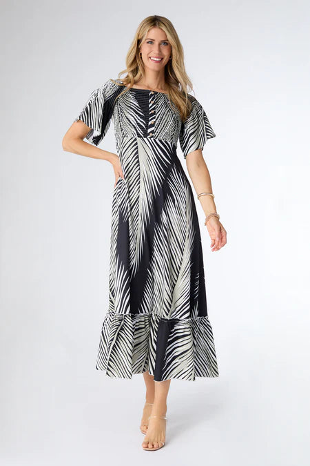 Cyrus Tropical Maxi Dress