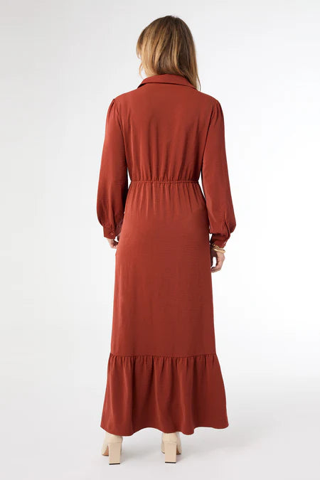 Bixby Maxi Dress - Rust