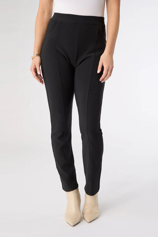 Georgie Front Seam Bottom - Rivet Bottom Black