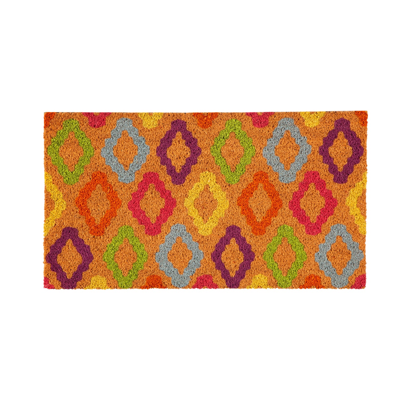 Coir Mat - In Bloom Diamond