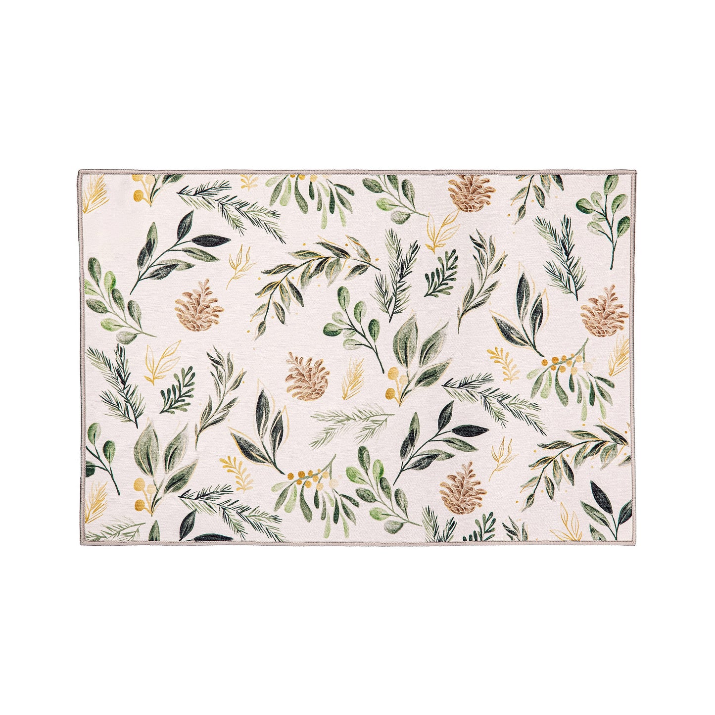 Washable Mat - Shades of Green