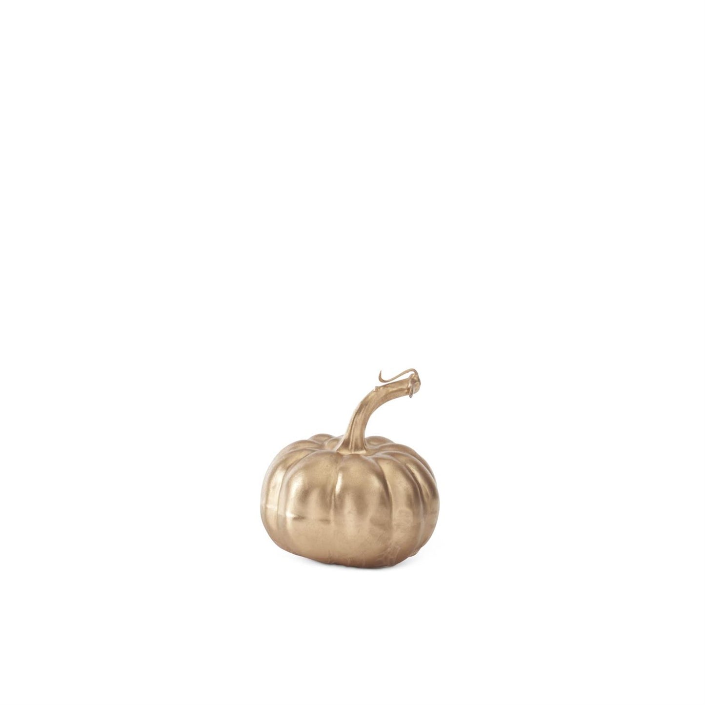3.75" Mini Gold Pumpkin