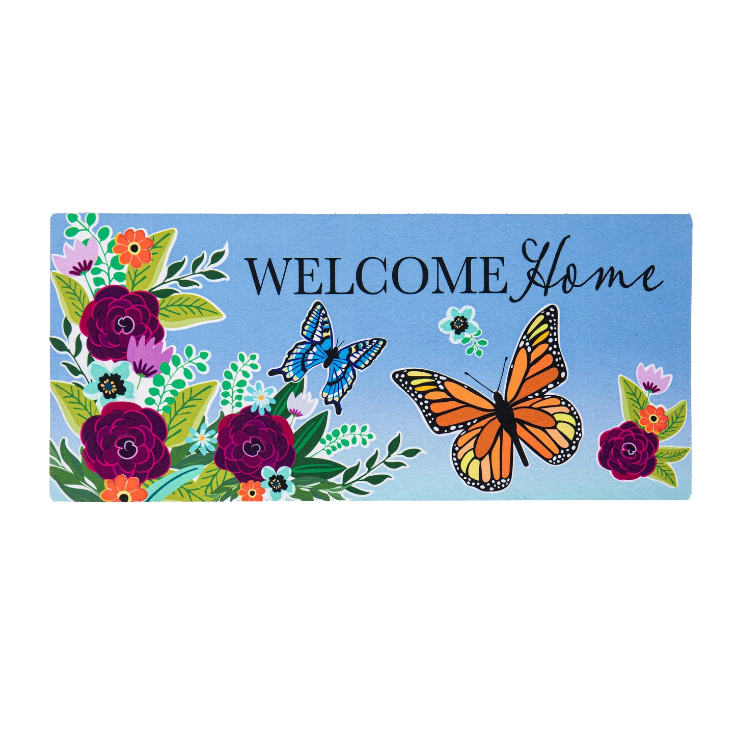 Sassafras Mat - Welcome Home Butterflies