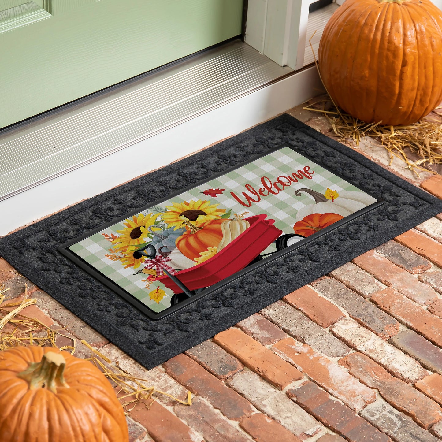 Sassafras Insert - Wagon Filled Pumpkin
