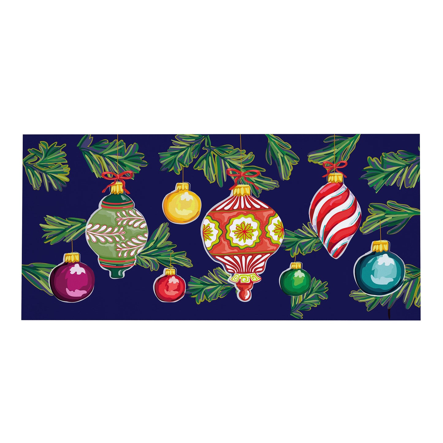 Sassafras Insert - Happy Holidays Ornaments