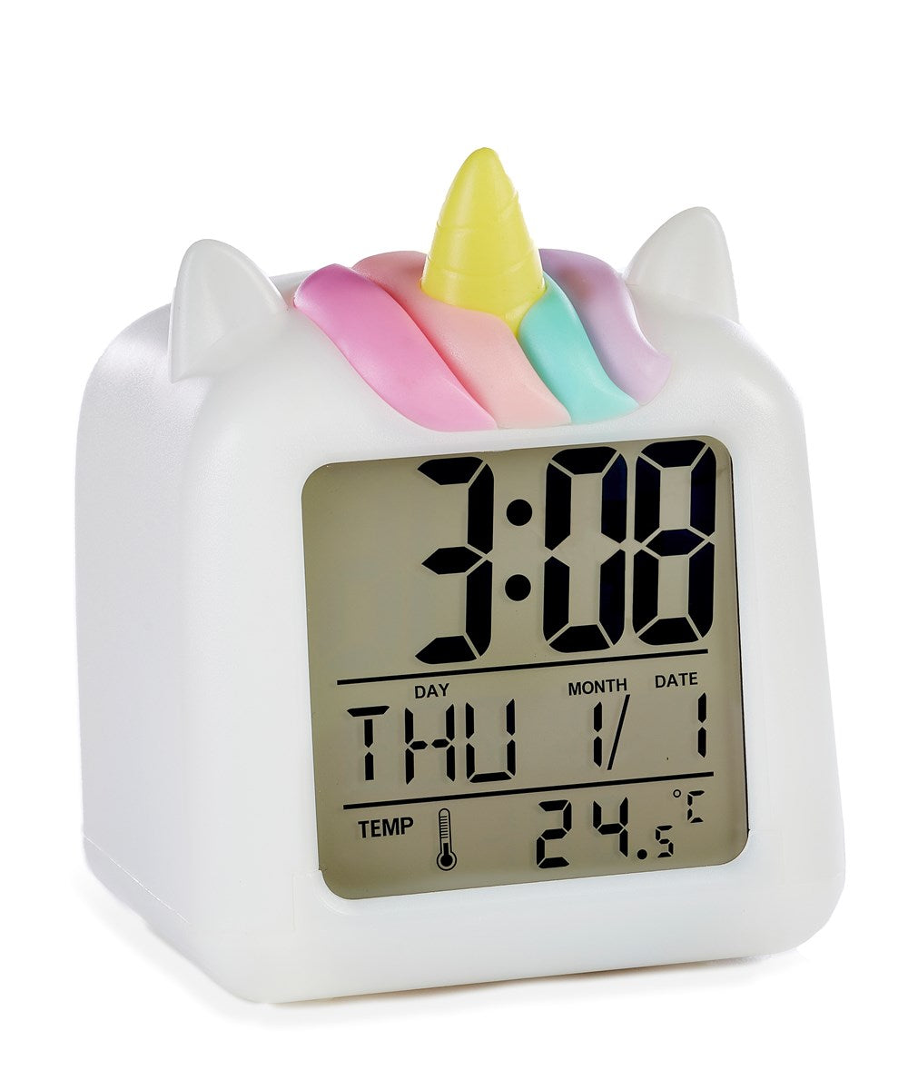 Color Changing Unicorn Clock