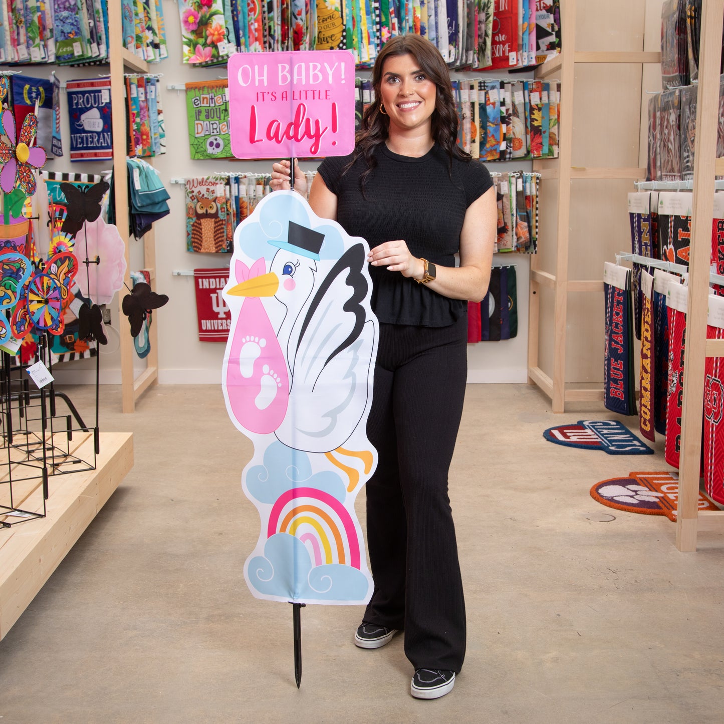 Garden Stake - Oh Baby Its a Girl