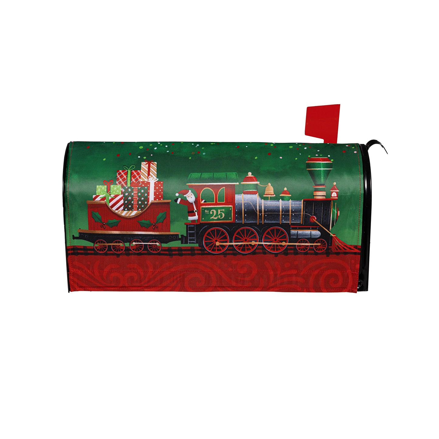 Mailbox Cover - North Pole Express