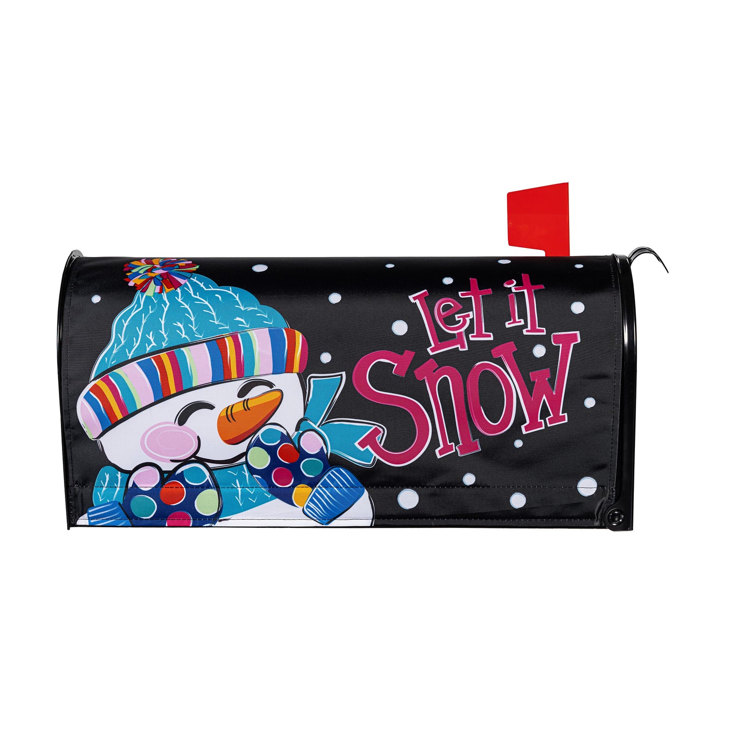 Mailbox Cover - Let It Snow-Man
