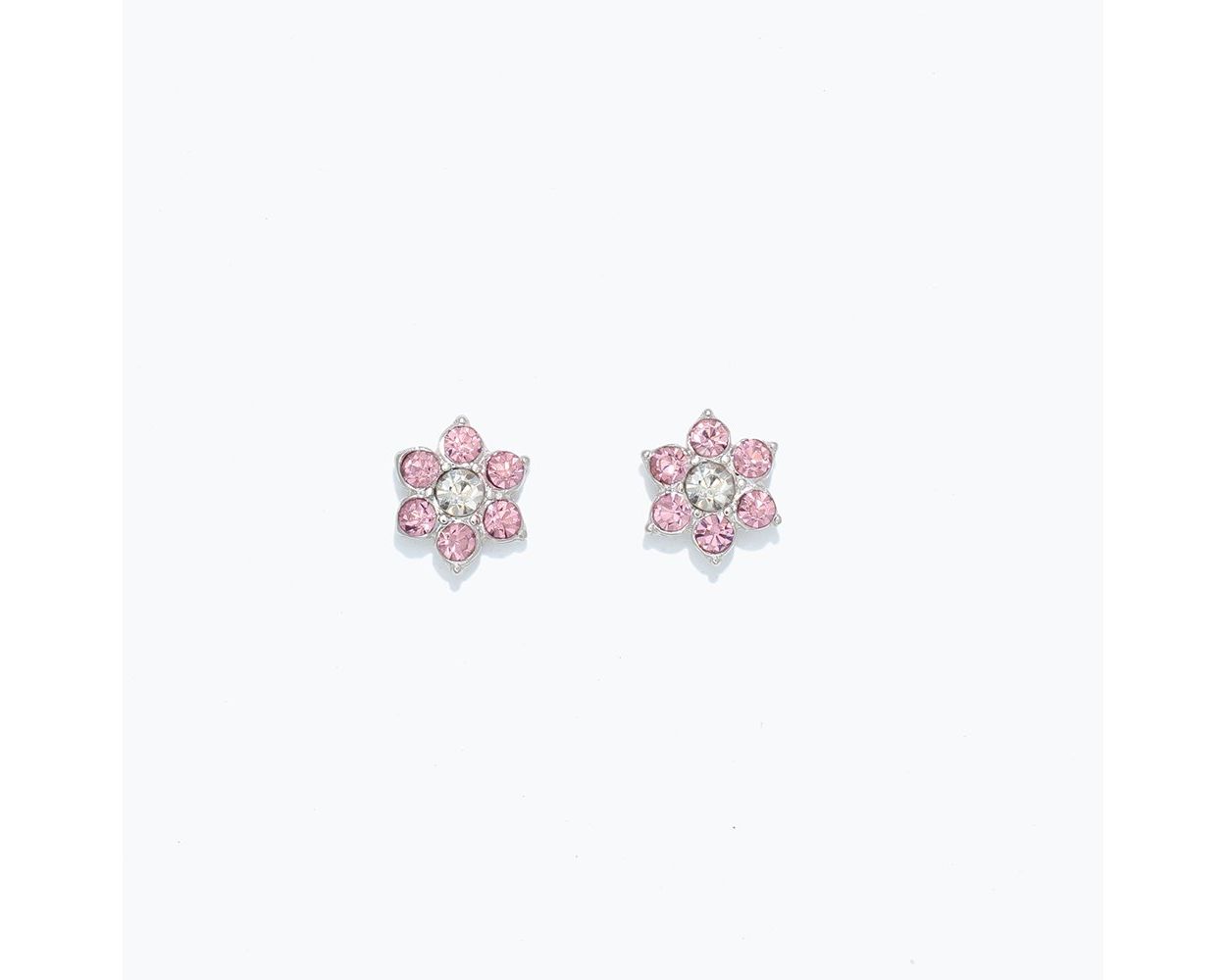 Cuties Earrings - Pink Crystal