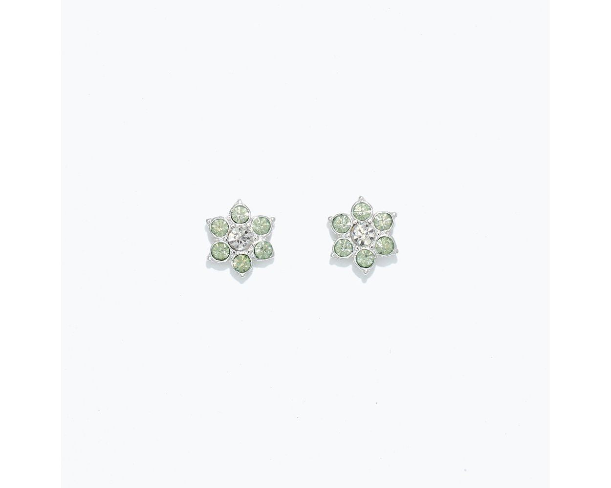 Cuties Earrings - Mint Crystal