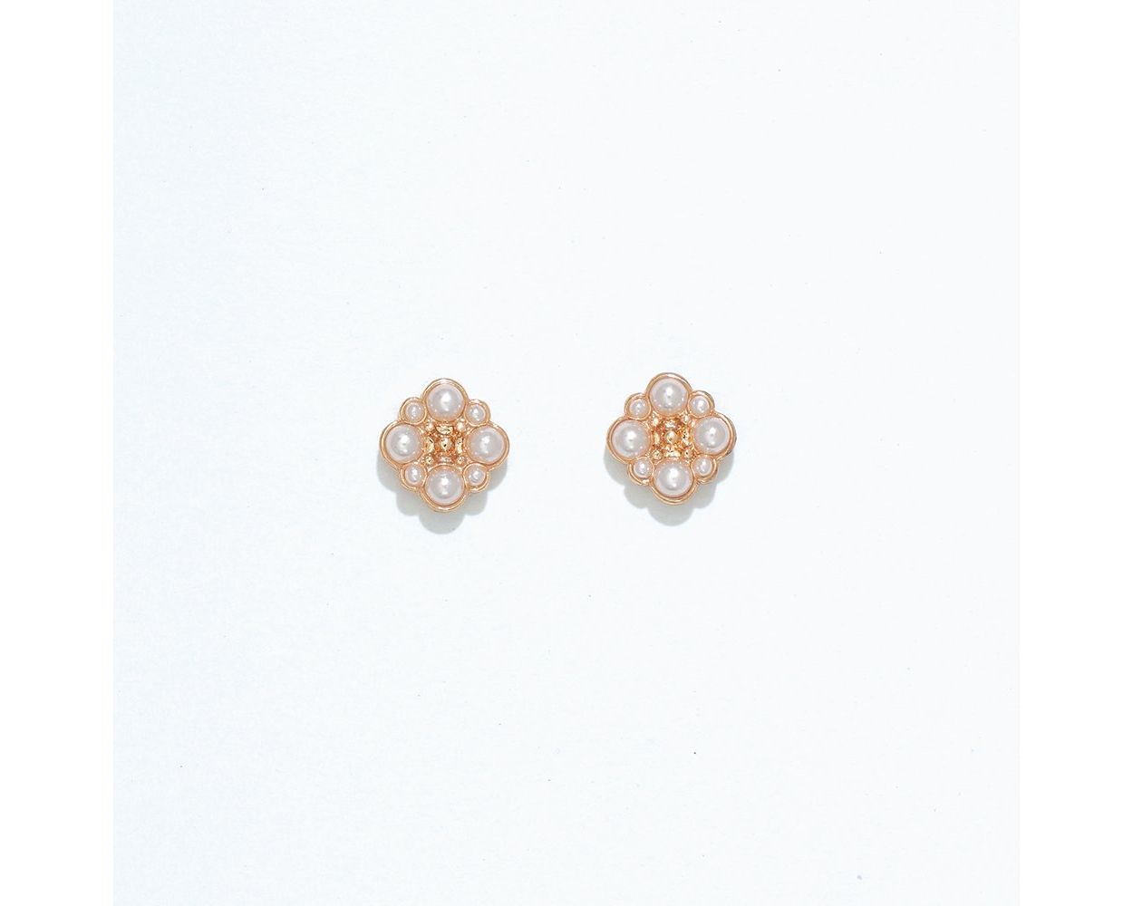 Cuties Earrings - Gold Squares