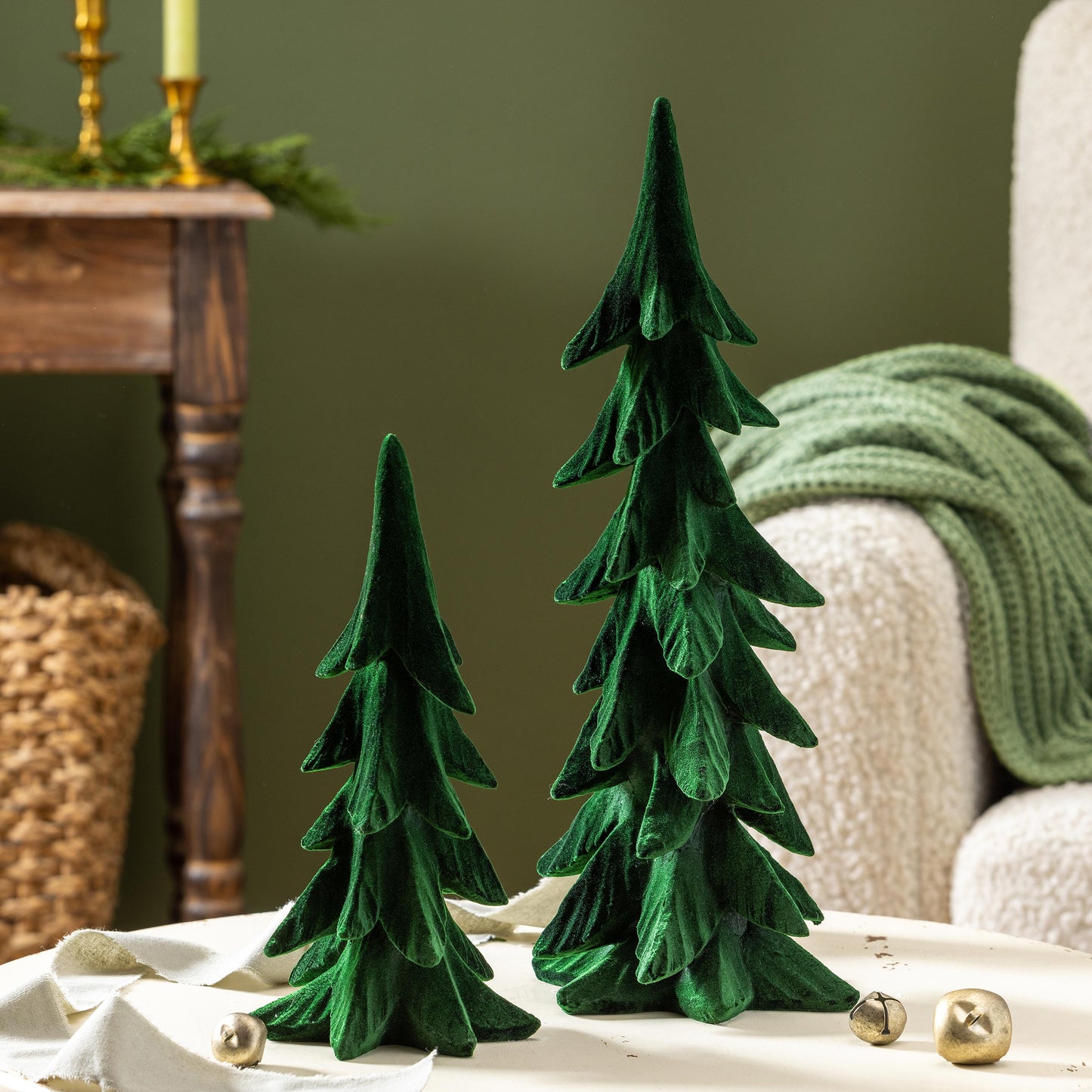 Decorative Tree - Shades of Green