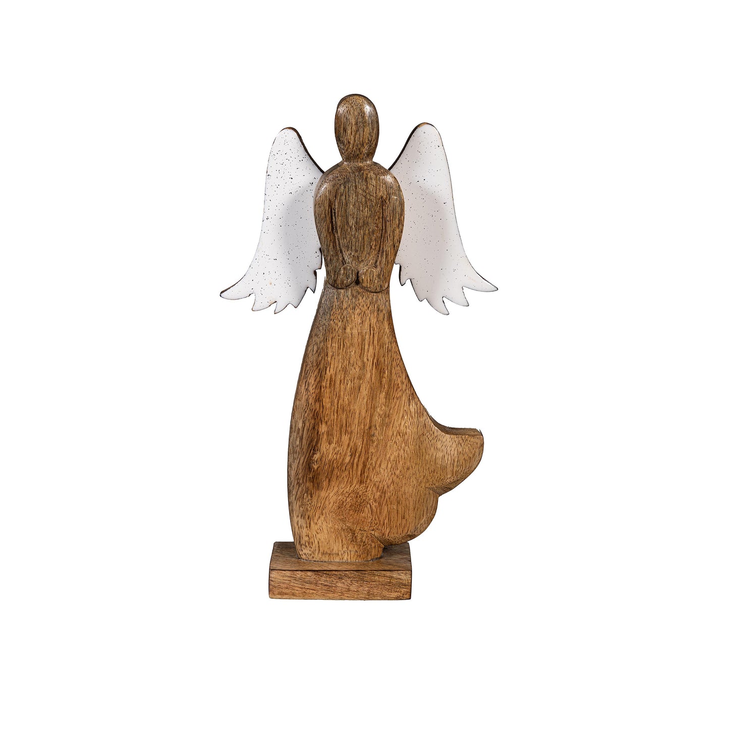 Large Wooden Enamel Angel