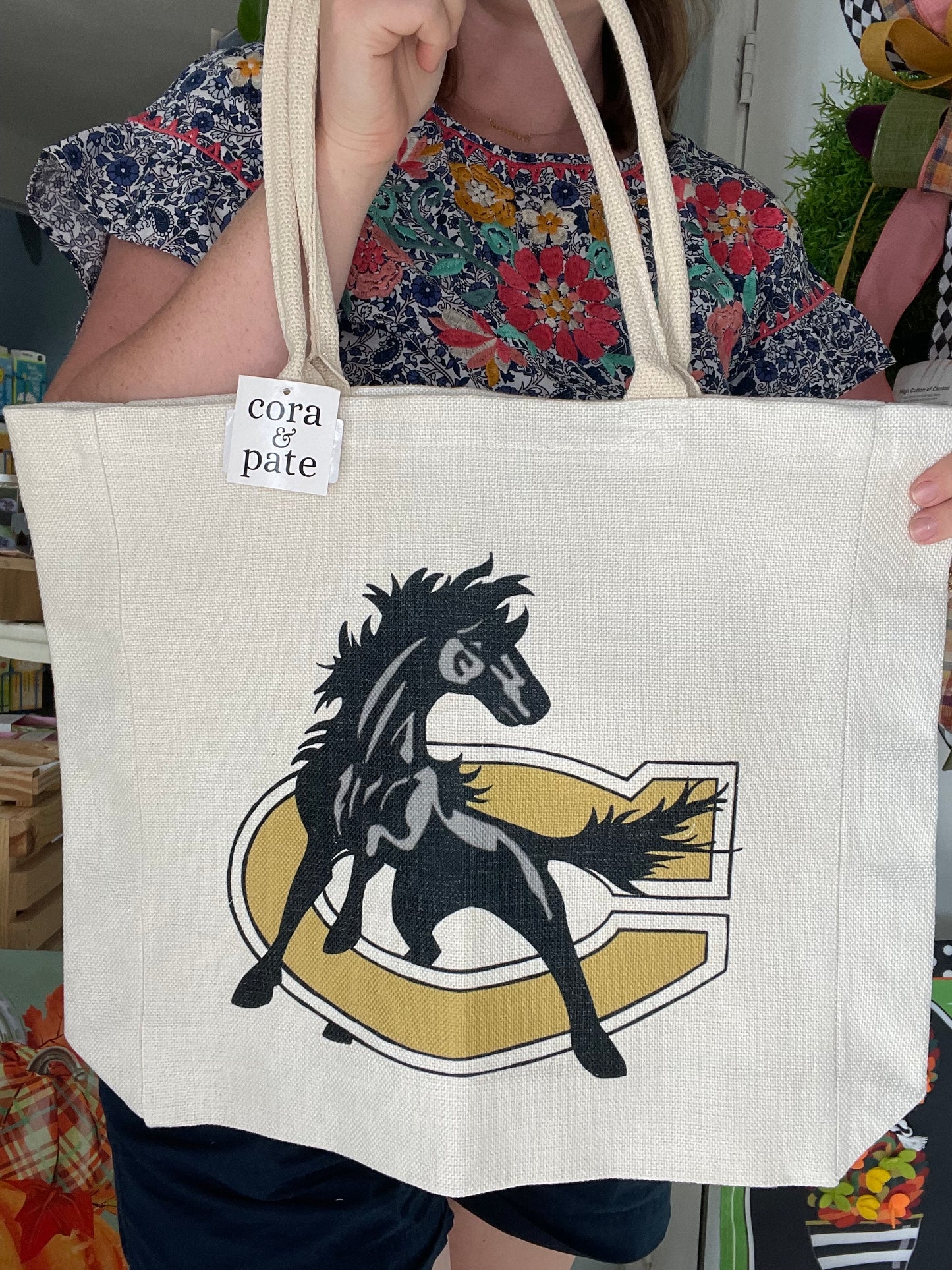 Dark Horses Tote Bag