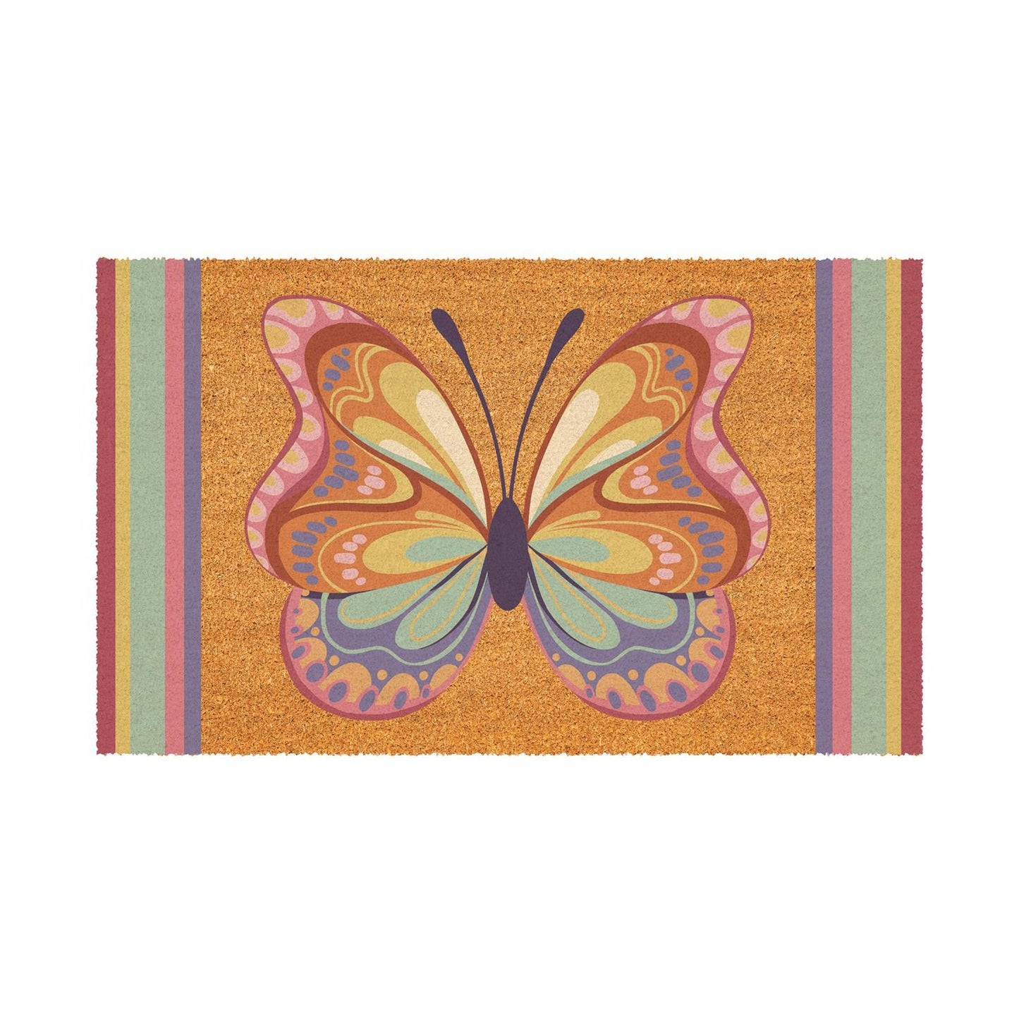 Coir Mat - Bunny Blooms Radiant Butterfly