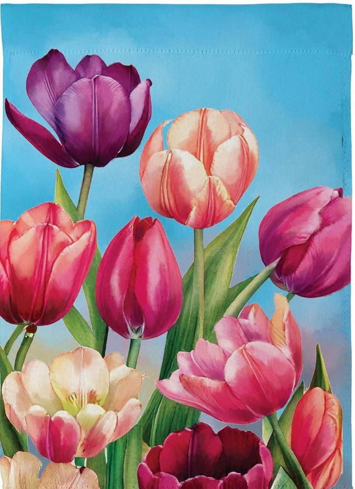 Garden Flag - Tulip Palooza