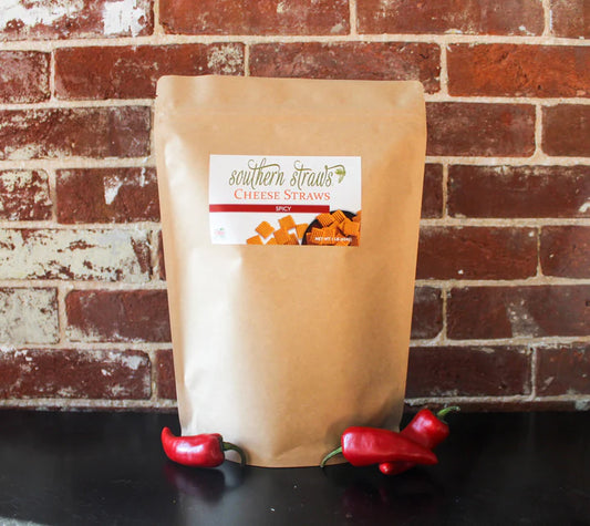1lb Bag Cheese Straws - Spicy Cheddar