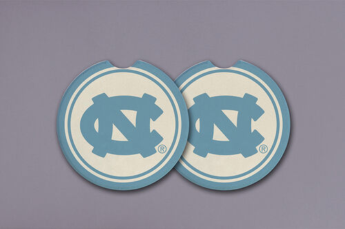 UNC Car Coasters