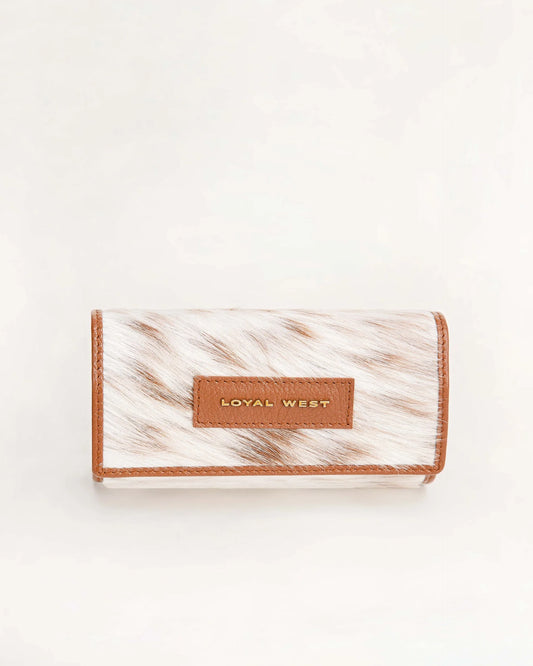 Canyon Jewelry Case - Brown & White