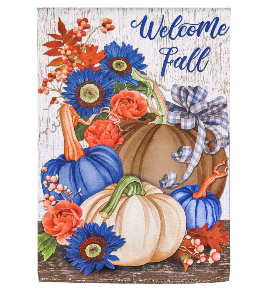 House Flag - Welcome Fall Neutral