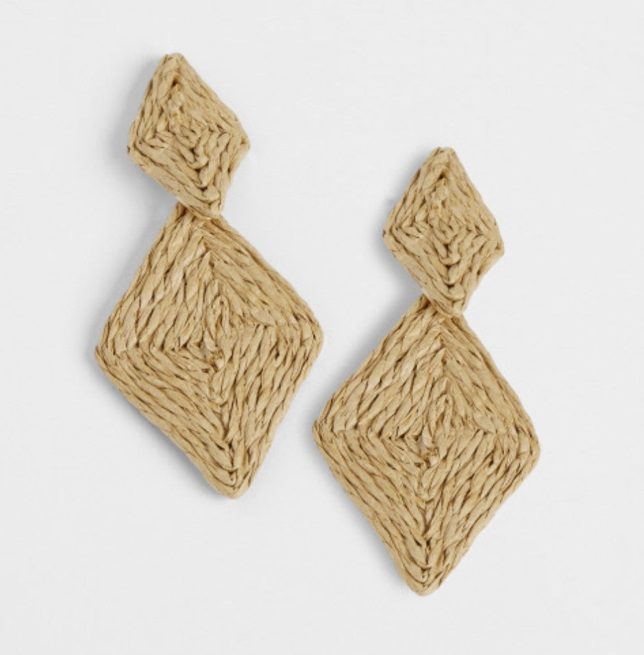 Linden Earrings - Natural