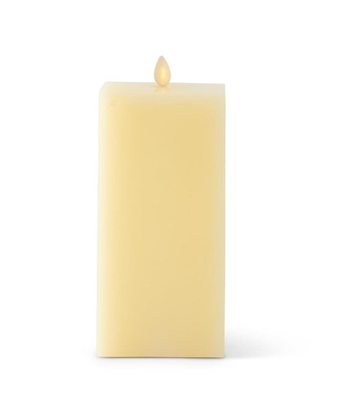 4x8.5" Ivory Square Luminara Candle