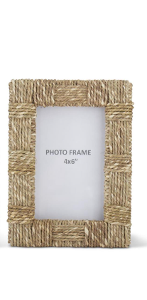 4x6 Jute Woven Frame
