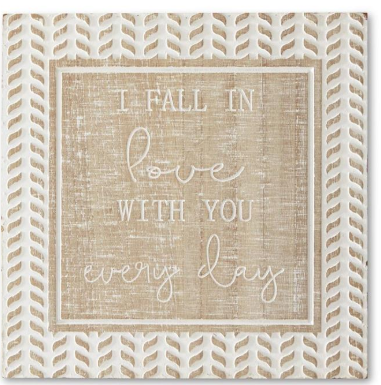Inspirational Wood Sign