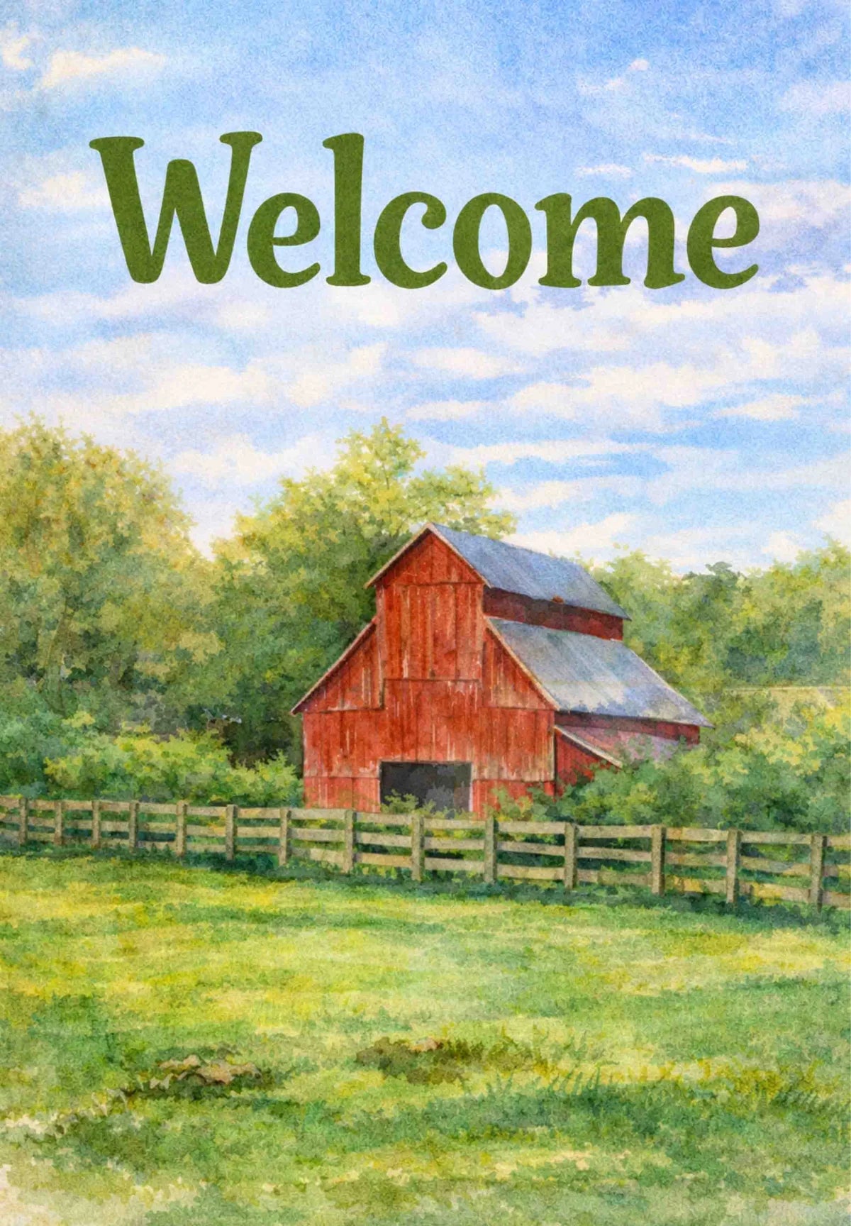 Garden Flag - Southern Barn