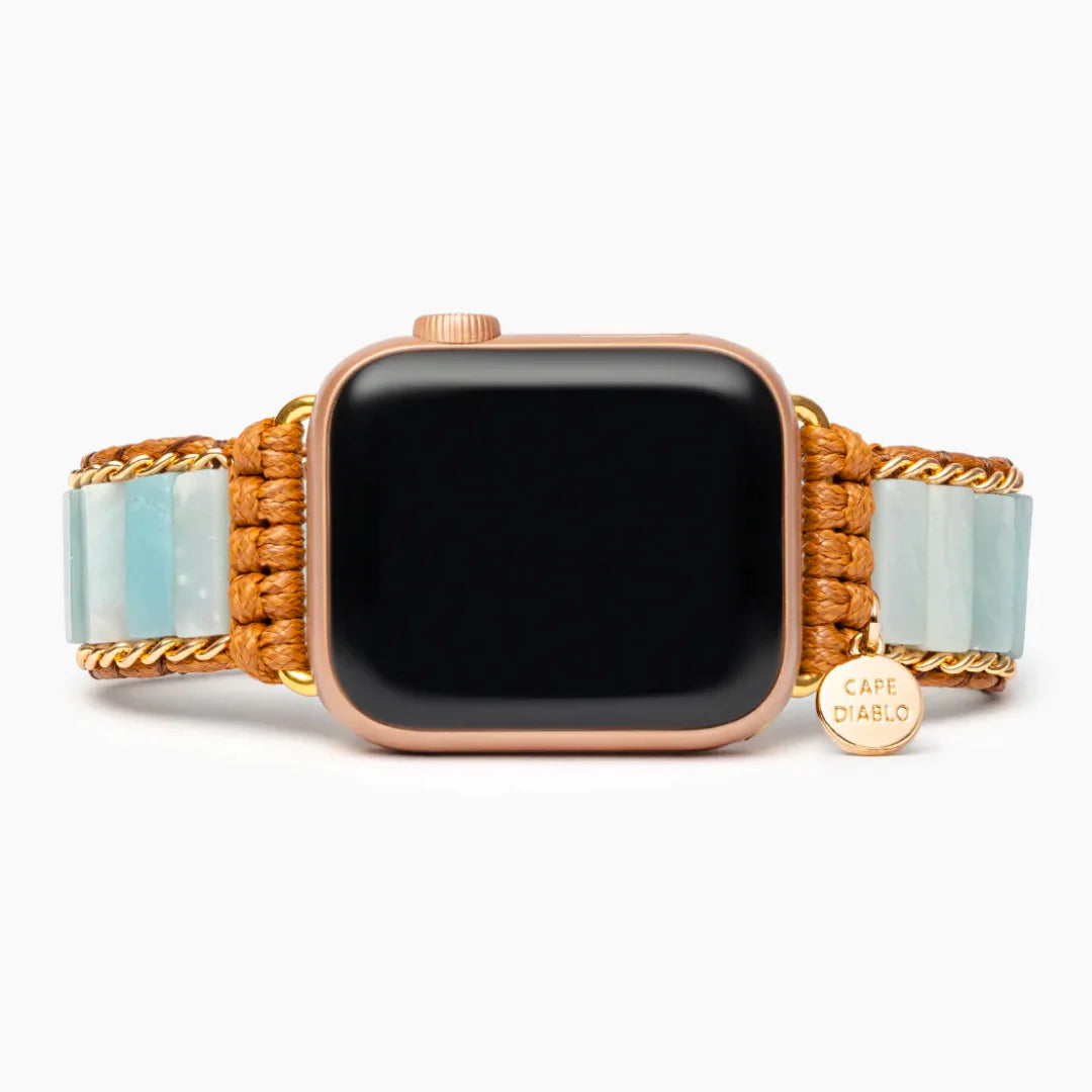 Amazonite Apple Watch Strap