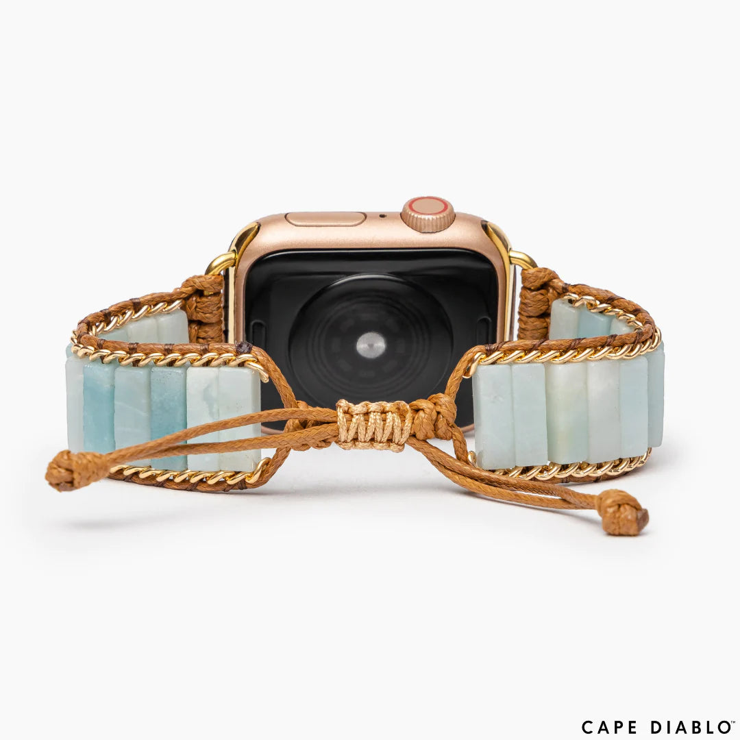 Amazonite Apple Watch Strap
