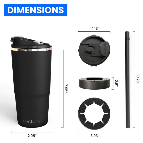 To-Go Buddy w/ Lid - Copper Leopard