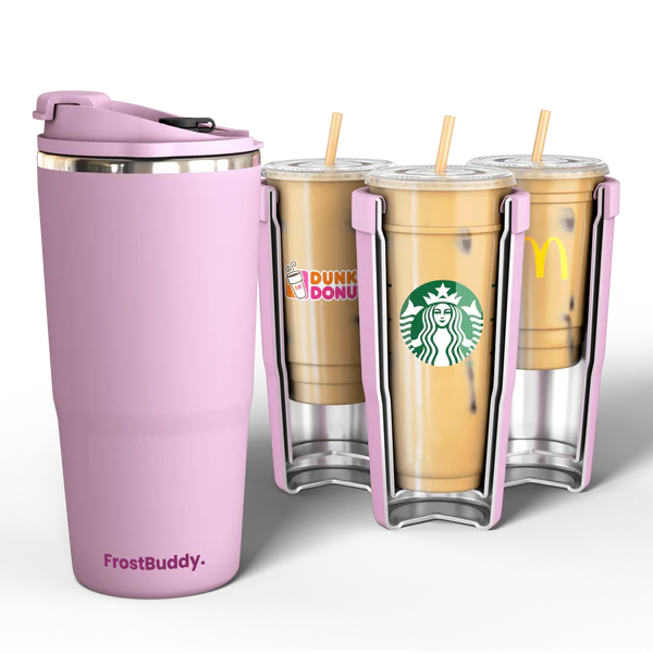 To-Go Buddy w/ Lid - Pastel Pink