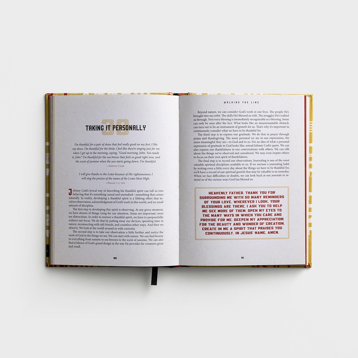 Walking the Line Devotional